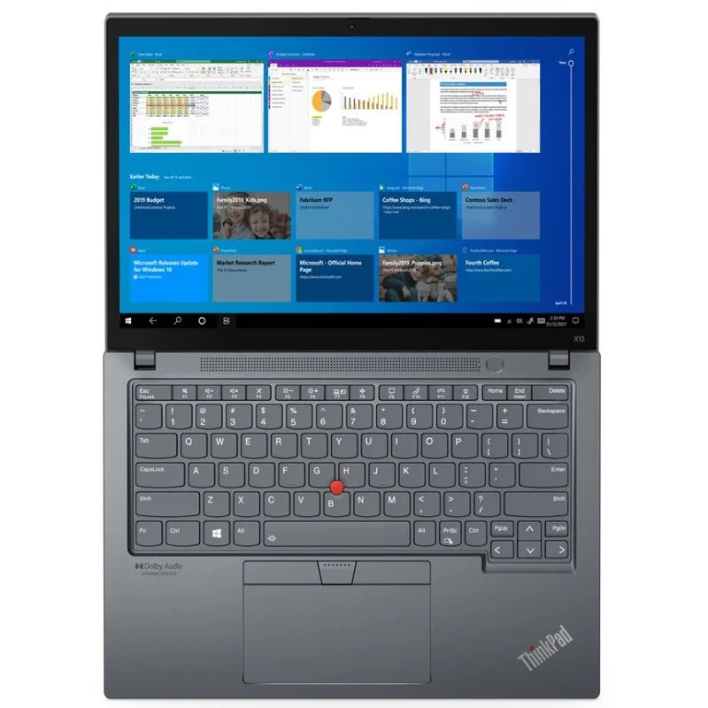 Lenovo ThinkPad X13 Gen 2, 13.3", Ryzen 5 Pro 5650U CPU, 256GB SSD M.2, 16GB, WIN11Pro, Teclado PT - Lenovo Remanufaturado