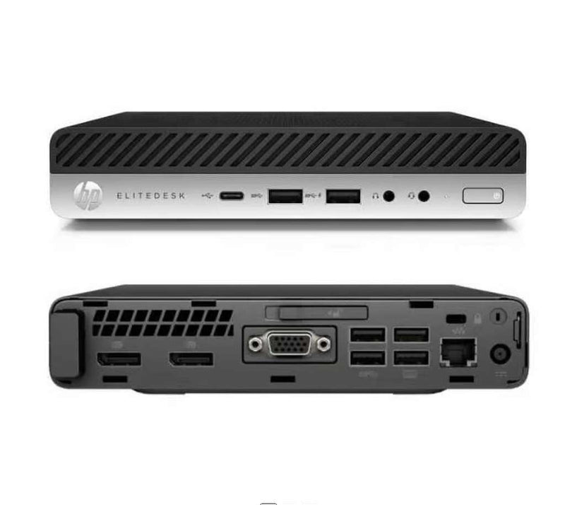 HP ProDesk 800 G3 Mini, i7-7700 CPU, 240GB SSD, 8GB, WIN10Pro - Recondicionado Grau A