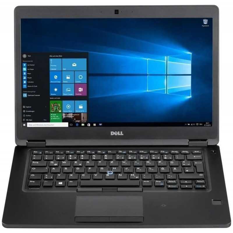 Dell Latitude E5480, 14'', i5-6300U CPU, 256GB SSD, 8GB, WIN10Pro - Recondicionado Grau A