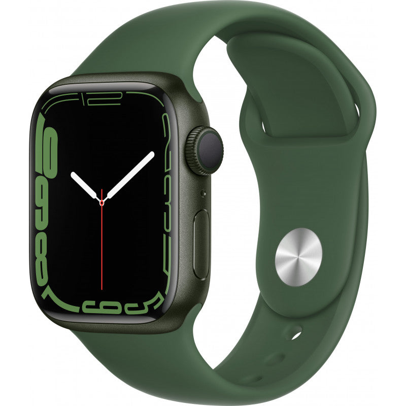 Apple Watch Series 7, 45mm, LTE Green Aluminum/Green Sport Band - Recondicionado Grau A+