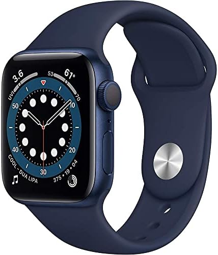 Apple Watch Series 7, 45mm, LTE Blue Aluminum/Abyss Blue Sport Band - Recondicionado Grau A+