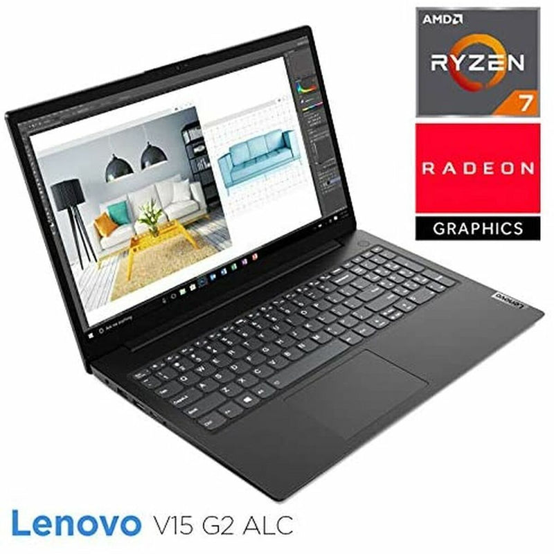 Notebook Lenovo 82KD0008SP 15,6" RYZEN 7-5700U Octa Core 8 GB RAM 8 GB AMD Ryzen 7 256 GB SSD