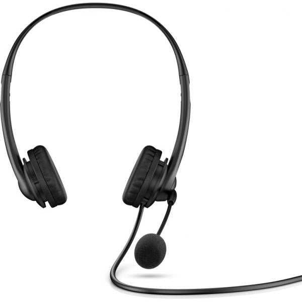 Auriculares com microfone HP WIRED Preto