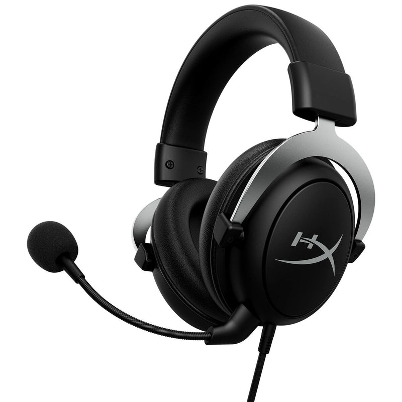 Auriculares com microfone para Vídeojogos Hyperx Auriculares gaming HyperX CloudX (negro-plata) - Xbox