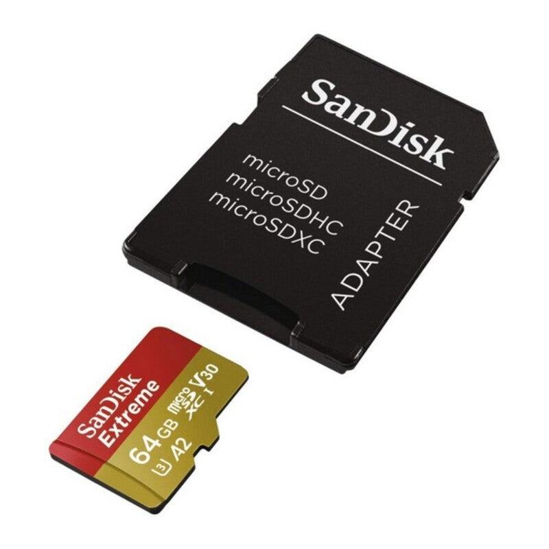 Cartão de Memória Micro SD com Adaptador SanDisk SDSQXA1-GN6AA C10 160 MB/s