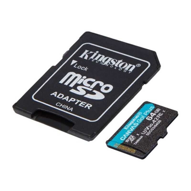 Cartão de Memória Micro SD com Adaptador Kingston SDCG3 Preto