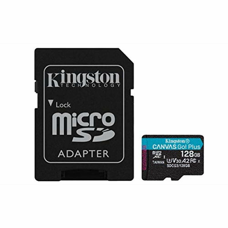 Cartão de Memória Micro SD com Adaptador Kingston SDCG3/128GB 128GB