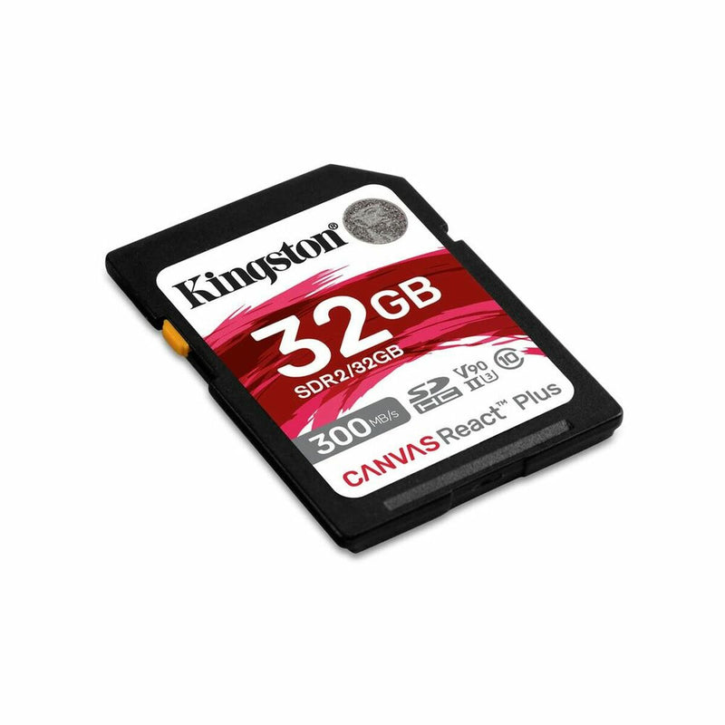 Cartão de Memória Micro SD com Adaptador Kingston SDR2/32GB 32 GB 8K Ultra HD SDXC UHS-II