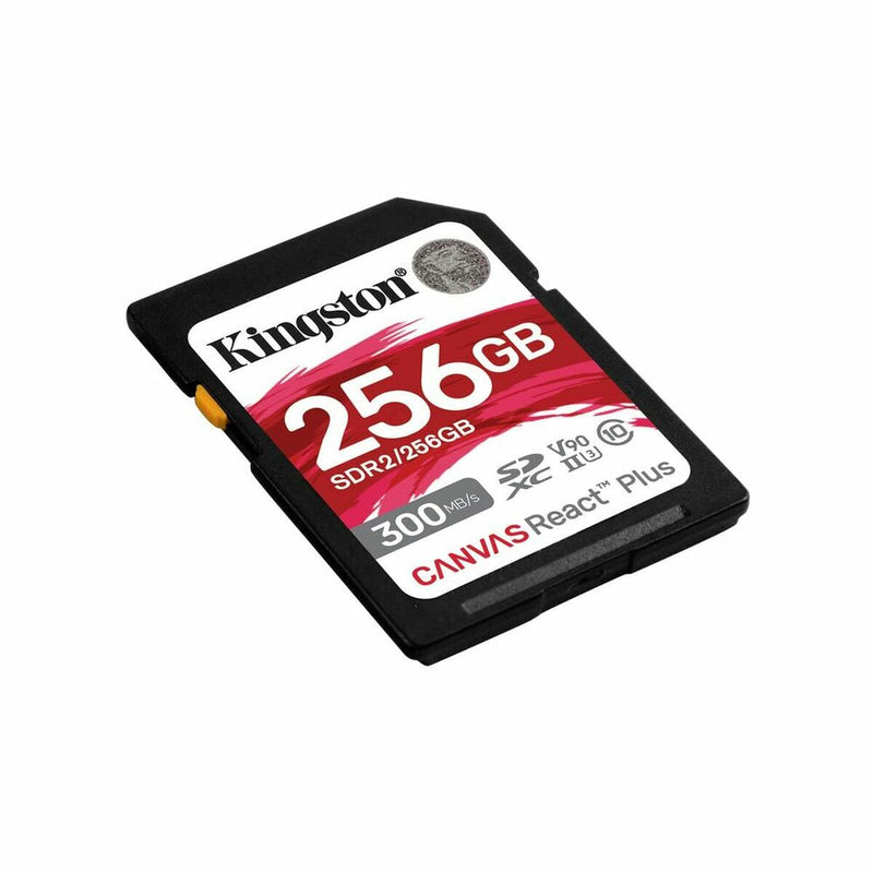 Cartão de Memória Micro SD com Adaptador Kingston SDR2/256GB 256 GB 8K Ultra HD SDXC UHS-II