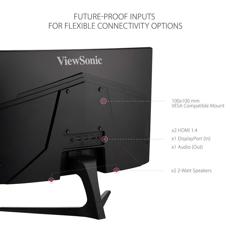 Monitor ViewSonic VX2418C TFT 23,6" LCD AMD FreeSync