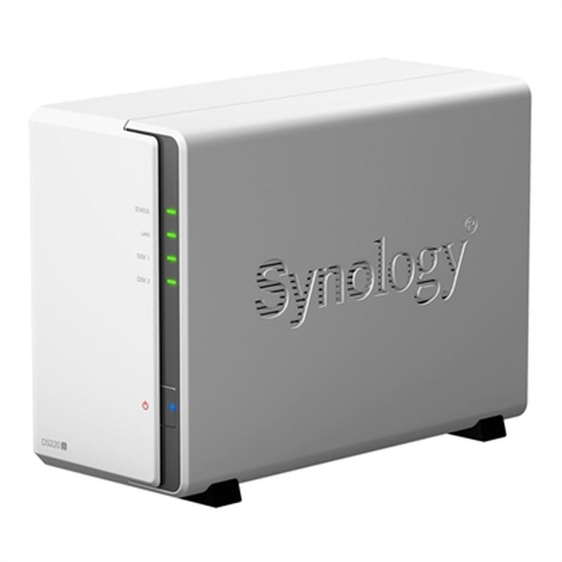 Armazenamento em rede Synology DS220J Realtek RTD1296 64-Bit 18,2 dB Branco