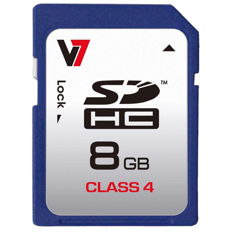Cartão de Memória SD V7 VASDH8GCL4R-2E 8GB