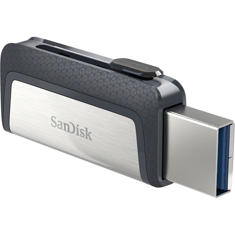 Memória USB SanDisk SDDDC2-128G-G46 Preto Preto/Prateado Prateado 128 GB