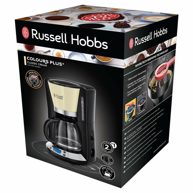 Máquina de Café de Filtro Russell Hobbs 24033-56 1100 W 15 Kopjes Creme