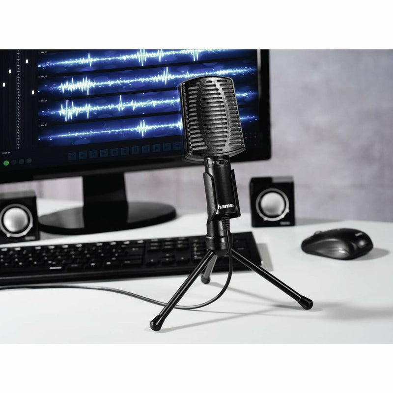 Microfone Hama MIC-USB Allround Preto