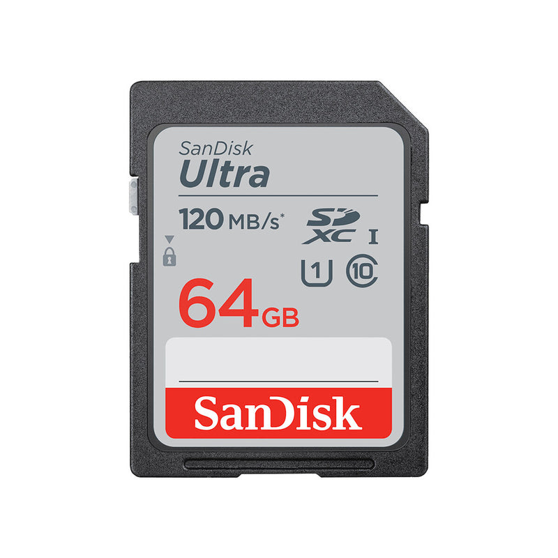 Cartão de Memória Micro SD com Adaptador SanDisk SDSDUNR 64 GB