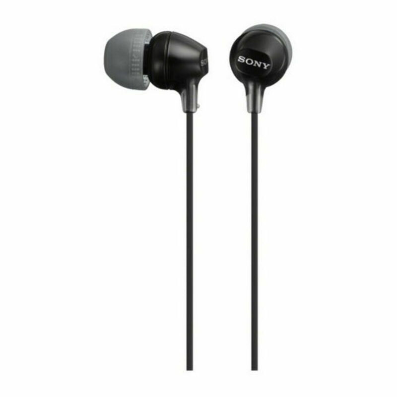 Auriculares Sony MDR EX15LP in-ear Preto