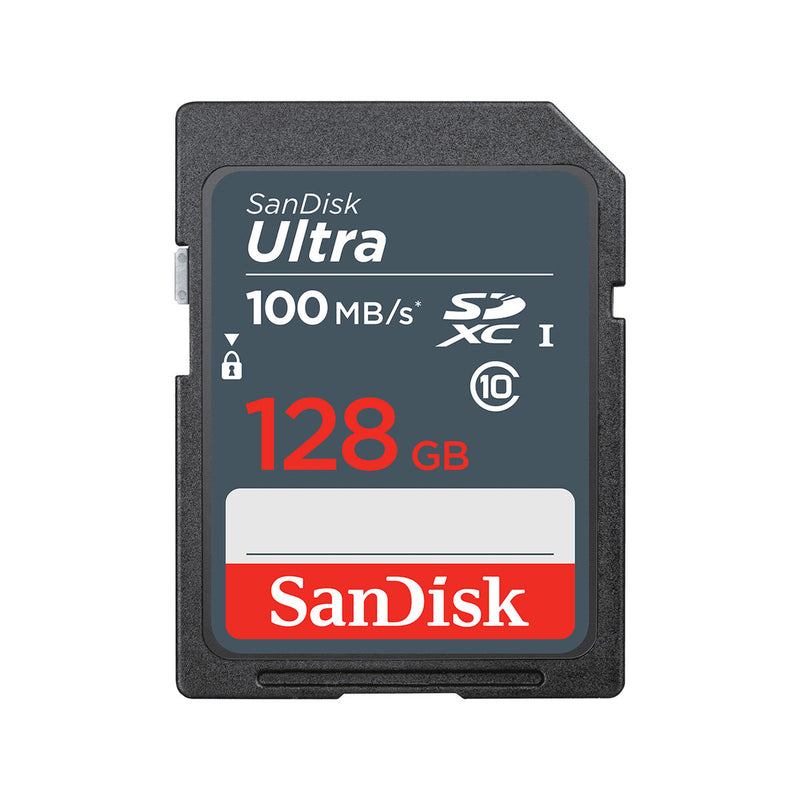 Cartão de Memória Micro SD com Adaptador SanDisk SDSDUNR 128 GB