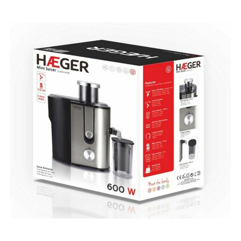 Liquidificadora Haeger JE-600.002B 600 W Multicolor 600 W 1,3 L 13 L