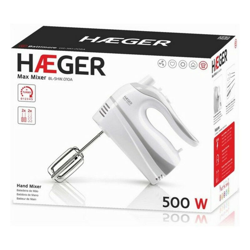 Batedora-Amassadora Haeger Max Mixer 500 W