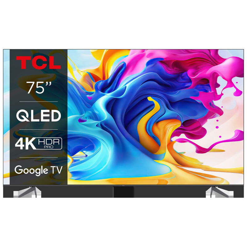 Televisão TCL 75C649 4K Ultra HD HDR 75" QLED Direct-LED AMD FreeSync