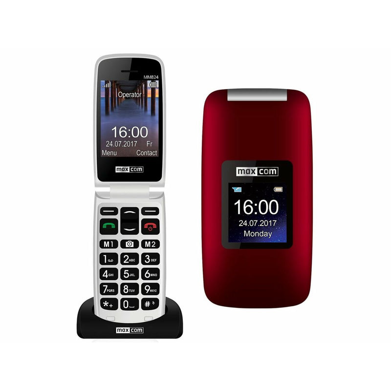Telefone Móvel para Idosos Maxcom MM824 Comfort 8 MB RAM 8 GB Vermelho 0,5"