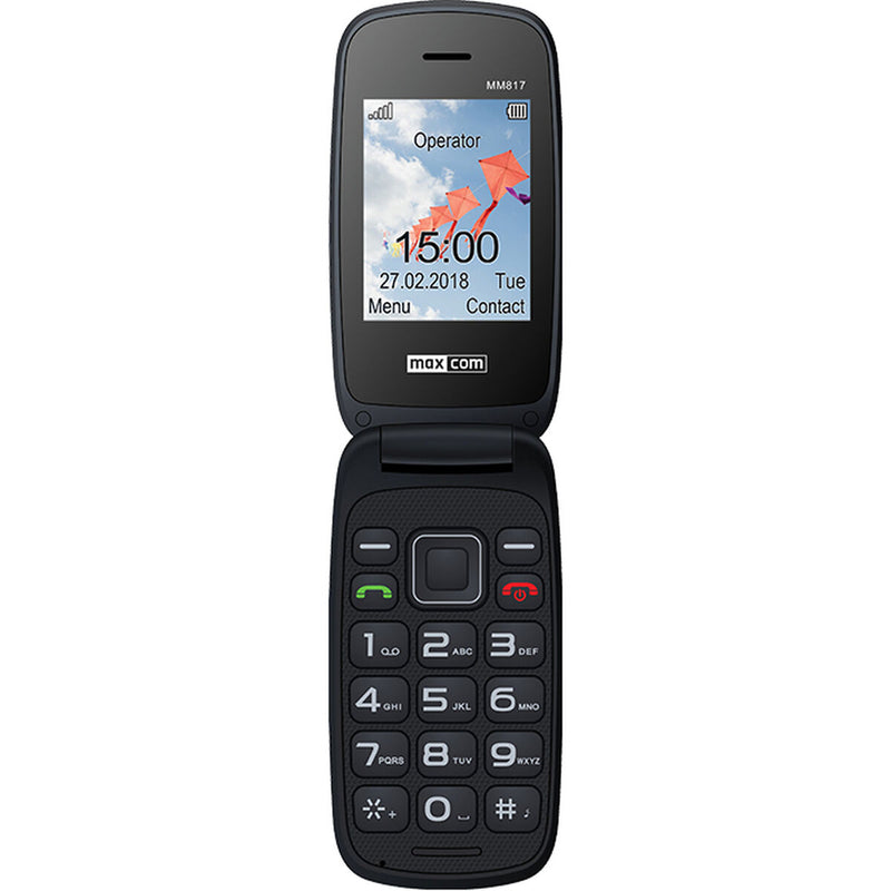 Telefone Móvel para Idosos Maxcom MM817 4 GB Preto