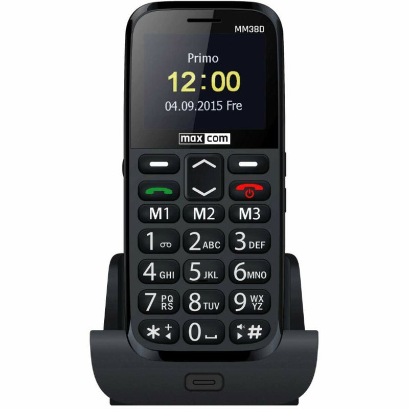 Telefone Móvel para Idosos Maxcom MM38D 8 MB RAM Preto 16 MB 2,2"
