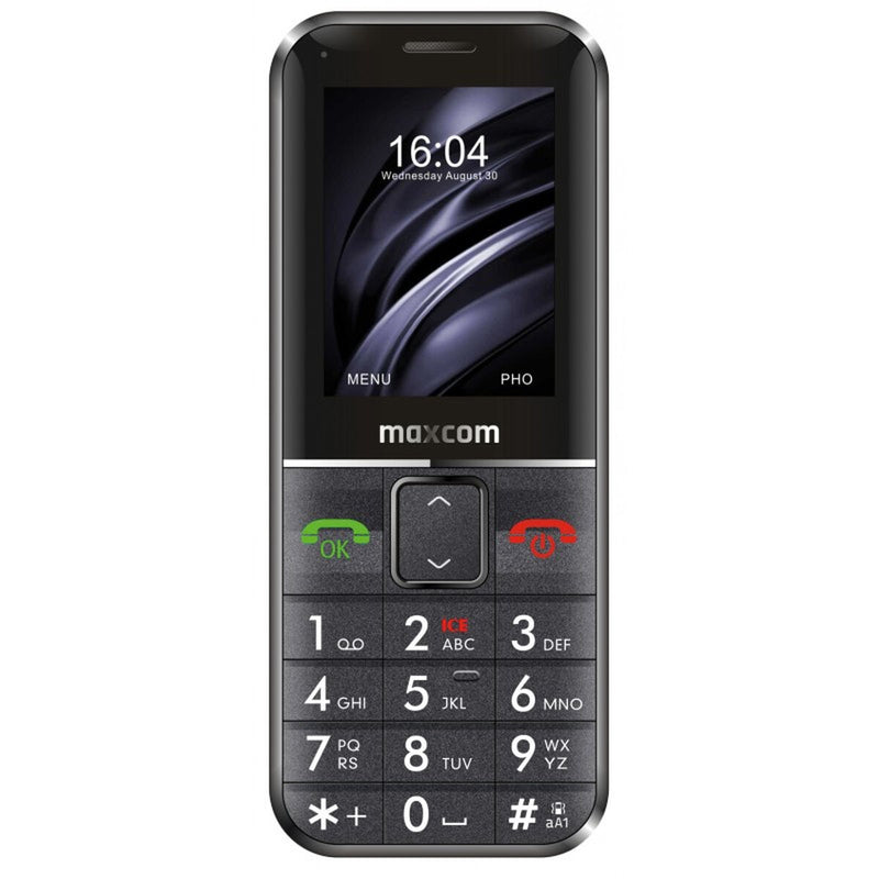 Telefone Móvel para Idosos Maxcom Comfort MM735 8 MB RAM 16 MB Preto 2,2"