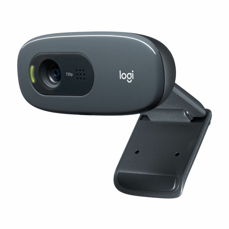 Webcam Logitech 960-001381 720p Preto