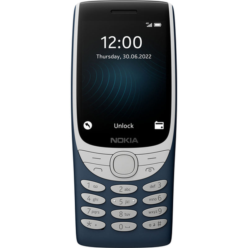 Telefone Telemóvel Nokia 8210 4G Azul 128 MB RAM 2,8"
