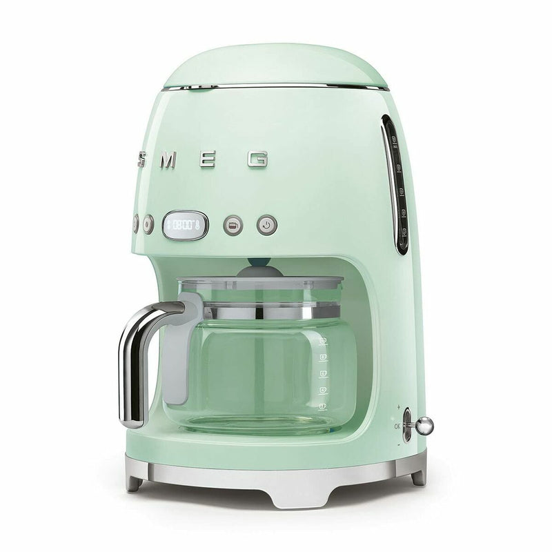 Máquina de Café de Filtro Smeg 1050 W Retro 10 Kopjes Verde