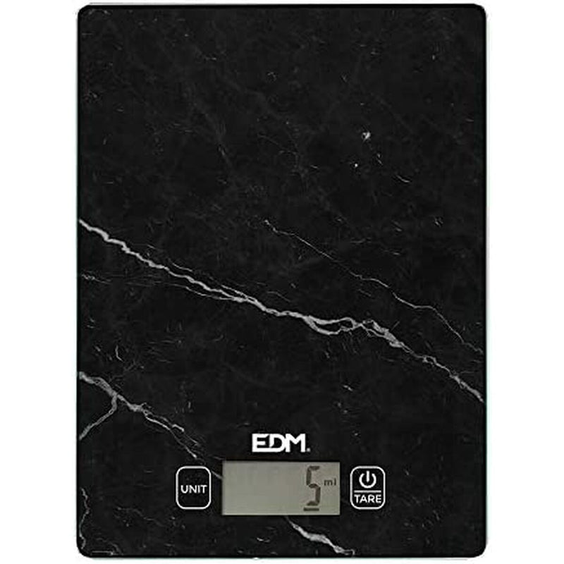 balança de cozinha EDM Preto 5 kg (14 x 19.5 cm)