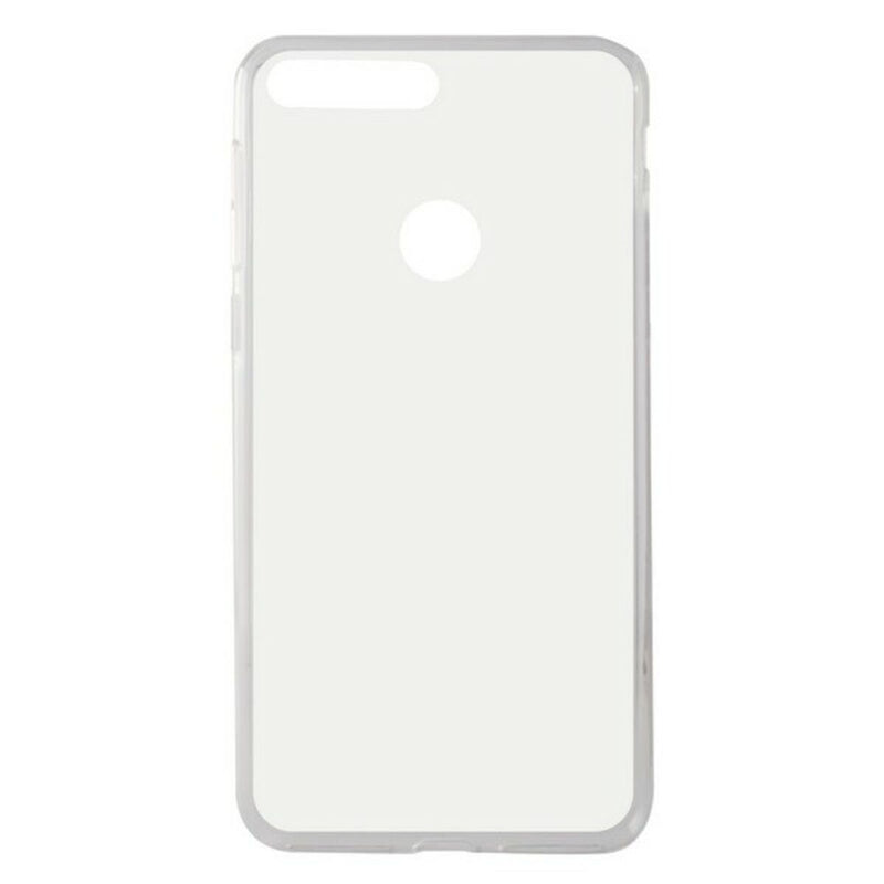 Capa para Telemóvel Huawei P Smart KSIX Flex Ultrafina Transparente