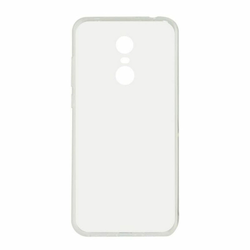 Capa para Telemóvel Xiaomi Redmi Note 5 KSIX Flex TPU Transparente
