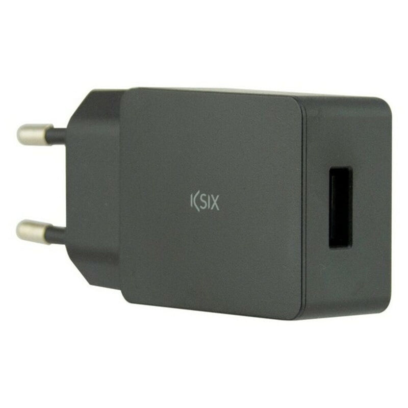 Carregador de Parede + Cabo USB A para USB C KSIX USB Preto