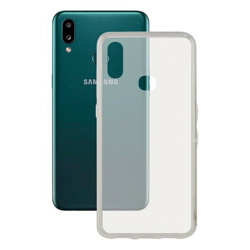 Capa para Telemóvel Samsung Galaxy A10s KSIX Flex TPU Transparente