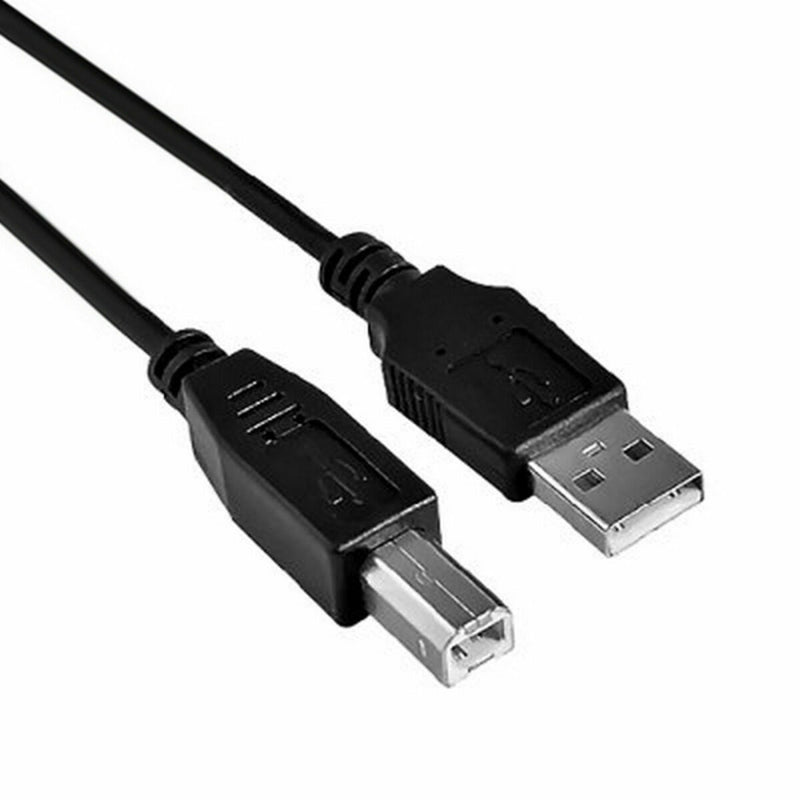 Cabo USB A para USB B NANOCABLE CABLE USB 2.0 IMPRESORA, TIPO A/M-B/M, NEGRO, 3.0 M 3 m Preto