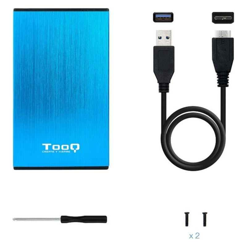 Invólucro de Disco Rígido TooQ TQE-2527 2,5" USB 3.0