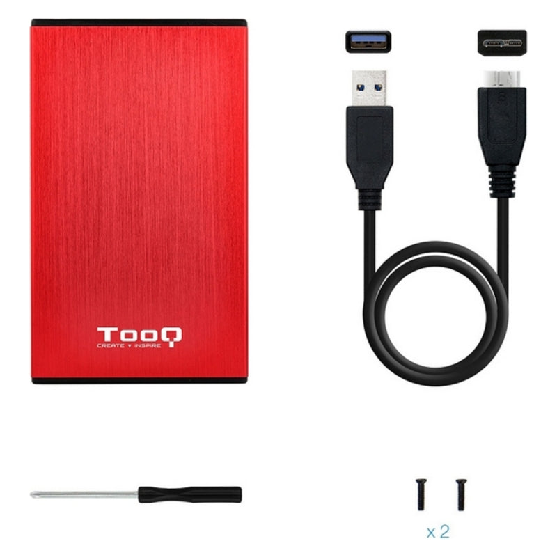 Invólucro de Disco Rígido TooQ TQE-2527 2,5" USB 3.0