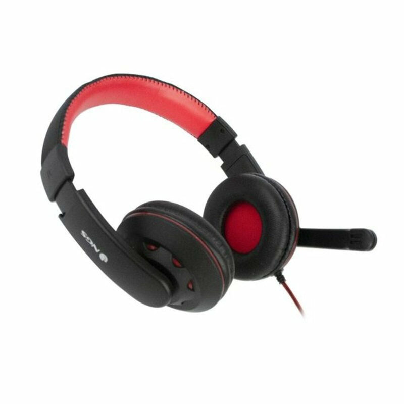 Auriculares com Microfone Gaming NGS VOX420DJ PC, PS4, XBOX, Smartphone Preto
