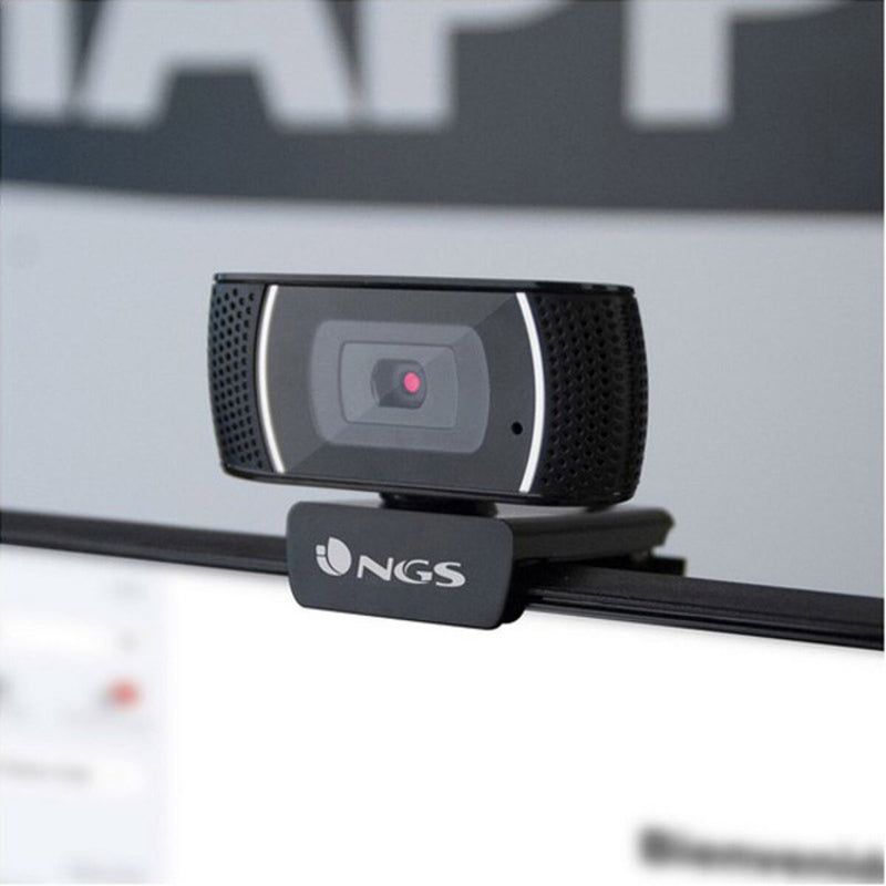 Webcam NGS XPRESSCAM1080 1080 px Preto