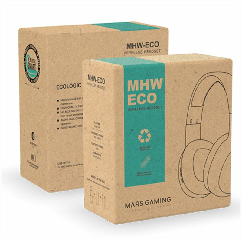 Auriculares com microfone Mars Gaming Ecologic MHW-ECO BT 5.1