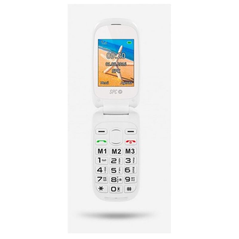 Telefone Telemóvel SPC Internet Harmony Teléfono Móvil Blanco 2304B Bluetooth FM