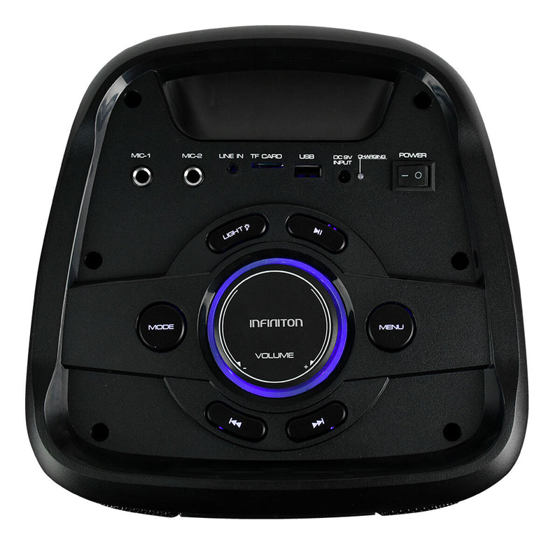 Altifalante Bluetooth portátil com microfone Infiniton K91 Preto 90 W