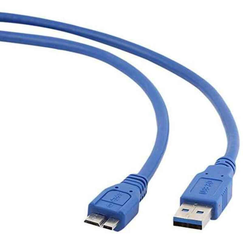 Cabo USB 3.0 A para Micro USB B GEMBIRD CCP-MUSB3-AMBM-0.5 (0,5 m)