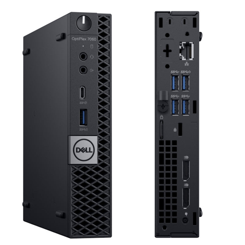 Dell Optiplex 7060 USDT, i5-9500T CPU, 256GB SSD, 8GB, WIN10Pro - Recondicionado Grau A - GREENPCTECH