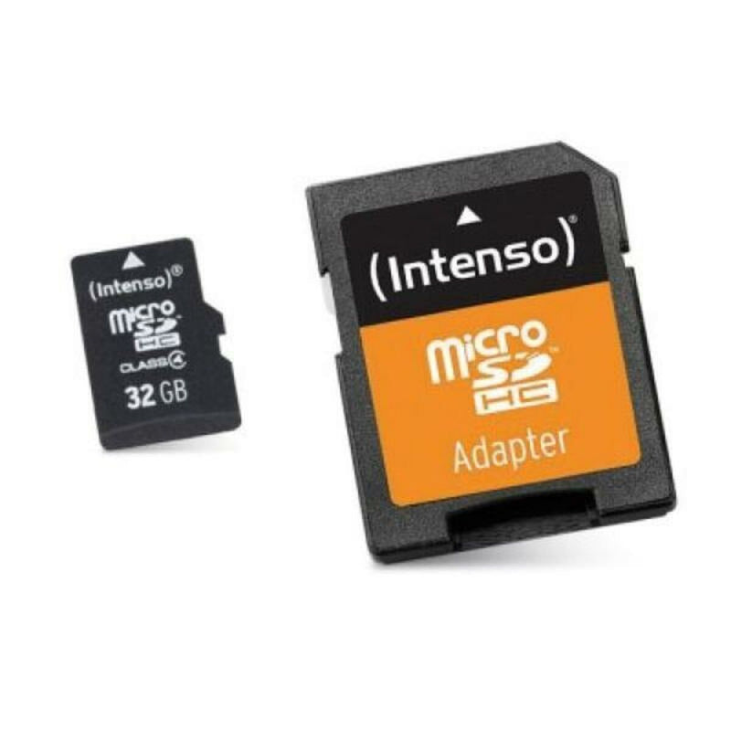 Cartão de Memória Micro SD com Adaptador INTENSO 3413480 32 GB Classe 10