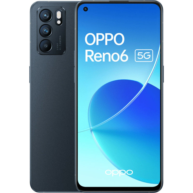 Smartphone Oppo Reno 6 Preto 8 GB RAM 128 GB 6,4"