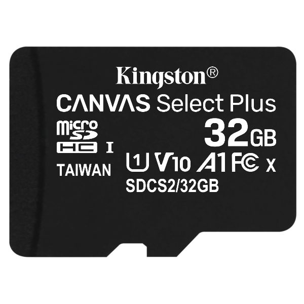 Cartão Memória MicroSD KINGSTON 32GB S/Adaptador - GREENPCTECH